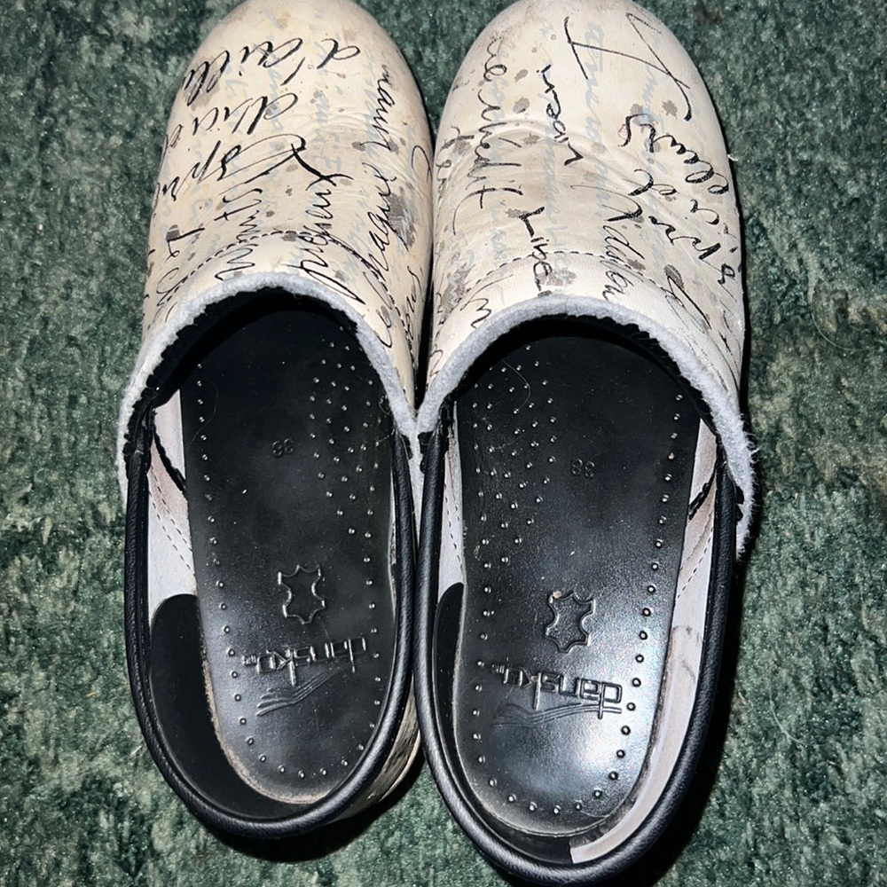 Dansko white size 38